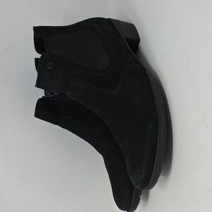 Hartjes  Black Suede Chelsea Boots Size 8.5